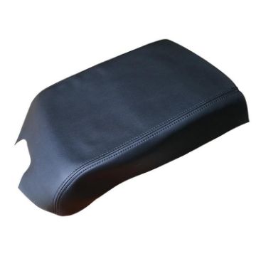 Ford F150 2015-2020 Armrest Leather Cover Mat (Black) - 1