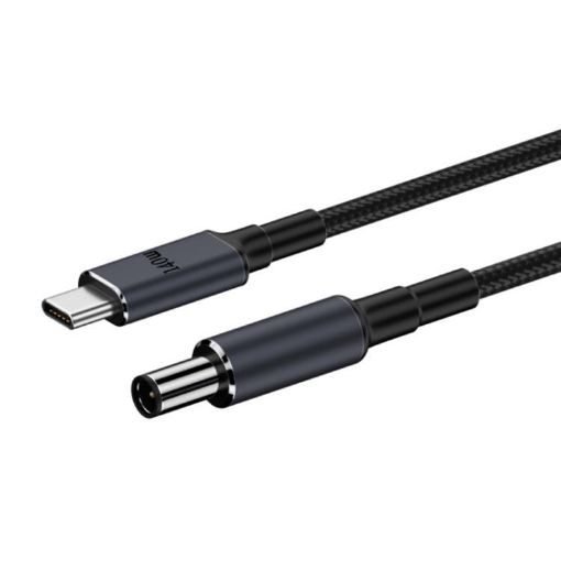 1.8m 140W Type-C to DC Laptop Charger Cable for HP, DC7.4x5.0mm - 1