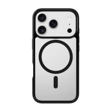 iPhone 17 Pro Max Kalebol Clear MagSafe Shockproof Case (Black) - 1
