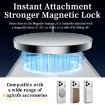 iPhone 17 Pro Max Clear MagSafe Shockproof Case, Grey - 5