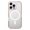 iPhone 16 Pro Max Pink Clear MagSafe Shockproof Phone Case - 1