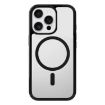 iPhone 13 Pro Clear MagSafe Shockproof Case Black by Kalebol - 1