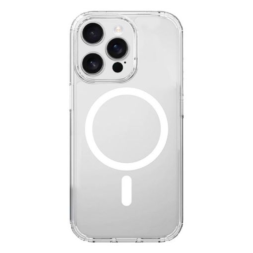 iPhone 13 Pro Kalebol Clear MagSafe Shockproof Case (Transparent) - 1