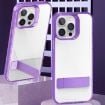 iPhone 16 Pro Max Kalebol Holder Clear Acrylic Black TPU Case - 2
