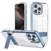 iPhone 16 Pro Max Kalebol Clear Acrylic TPU Case (Blue) - 1