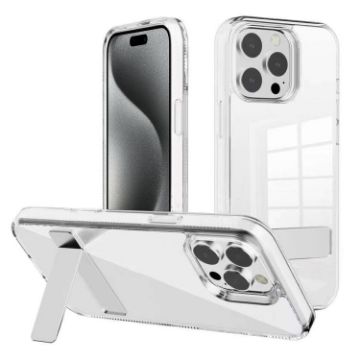 iPhone 15 Pro Max Clear Acrylic Hybrid TPU Case by Kalebol - 1