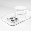 iPhone 16 Kalebol MagSafe Clear TPU Phone Case (Black) - 5