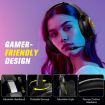 ONIKUMA S22 RGB Wired Gaming Earphone - Black Head-mounted - 4