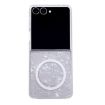 Samsung Galaxy Z Flip7 5G MagSafe Case, Pearlescent Shell (White) - 1