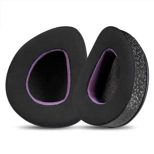 Replacement Earpads for ASUS ROG Delta S, Ice Leather Fabric - 1