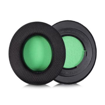 Rotating Snap-on Earpads for Razer Kraken Pro V2 - Black Green - 1