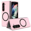 Samsung Galaxy Z Fold7 MagSafe Shockproof Frosted PC Case - Pink - 1