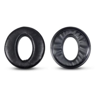 2pcs Lambskin Earpads for DENON AH-D2000/D5000/D5200/D7000 (Black) - 1