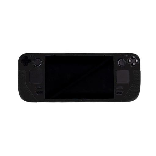 Steam Deck Console Black Silicone Protective Case - 1