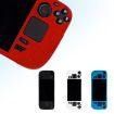 Steam Deck Game Console White Silicone Protective Case - 2