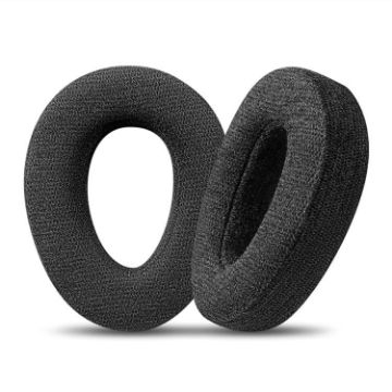 Snap-on Earpads for Sennheiser PXC550/PXC480/MB660, Flannel Black - 1