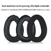 Snap-on Earpads for Sennheiser PXC550/PXC480/MB660, Flannel Black - 2