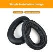 Snap-on Earpads for Sennheiser PXC550/PXC480/MB660, Flannel Black - 3