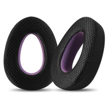 2pcs Snap-on Earpads for Sennheiser PXC550/PXC480 Black Purple - 1