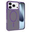 iPhone 17 Pro Kalebol MagSafe Frosted PC Case (Dark Purple) - 1