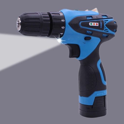VOTO 16.8V Rechargeable Hand Drill Set with LED, US Plug, AC 220V - 1