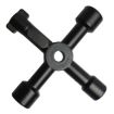 4 in 1 Multifunctional Cross Key Wrench Circle Triangle Square Shape - 1