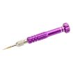 JF-6688 Purple 5-in-1 Metal Pen Style Screwdriver for Phone Repair - 2