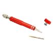 JF-6688 Red 5 in 1 Multi-purpose Pen Style Screwdriver for Phone Repair - 3