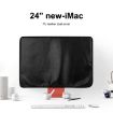 24" Red Dustproof Cover for Apple iMac with Storage Bag - 5