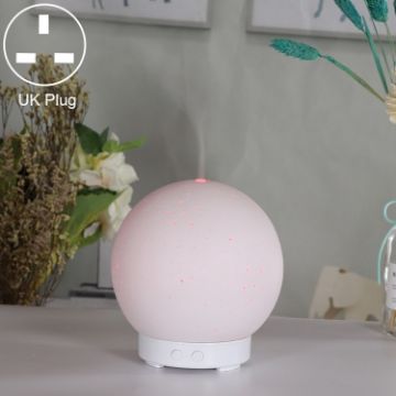 Moon Shape Ceramic Humidifier & Aromatherapy Machine with Lamp - 1