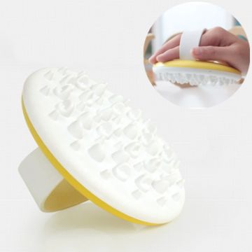 Relaxing Spa Scrub Glove & Anti Cellulite Massager Brush - 1