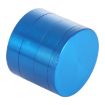 Mini 40mm Blue Zinc Alloy Herb Grinder - 4 Layer Tobacco Cutter - 3