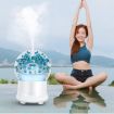 ML-824 Gypsophila Aroma Diffuser LED Humidifier 100ML Blue - 1