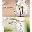400ML Silver Bulb Shape Aromatherapy Humidifier with Colorful Light - 5