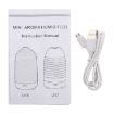 5W White Honeycomb Mini Humidifier with Light, 50ml Capacity, DC 5V - 5