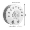 White Noise Machine Sleep Aid with Nine Timed Music (White) - 2