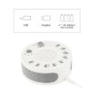 White Noise Machine Sleep Aid with Nine Timed Music (White) - 5