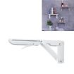 14" Wall-Mounted Foldable K-Shaped Dining Table Storage Shelf - 1