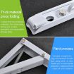 8" Wall-mounted Foldable Spring Shelf for Dining Table Storage - 5
