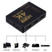 ZMT-968885 5x1 HDMI Switch 4K*2K HD Video with Remote Control - 5