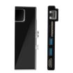 ROCKETEK SK-S5HL RJ45 USB 3.0 HDMI SD/TF Card Reader HUB 4K Adapter - 3
