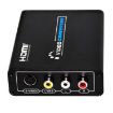 HDMI to AV S-Video Converter Adapter, RCA CVBS/L/R, US Plug - 2