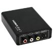 HDMI to AV S-Video Converter Adapter, RCA CVBS/L/R, US Plug - 3