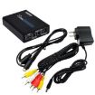 HDMI to AV S-Video Converter Adapter, RCA CVBS/L/R, US Plug - 5