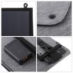 HAWEEL 14W Ultrathin Foldable Solar Charger, 5V/2.2A USB, QC3.0, AFC - 4