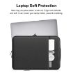 HAWEEL Black Laptop Sleeve Briefcase for 12.5-13.5 Inch Laptop - 5