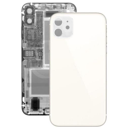 iPhone 11 White Glass Battery Back Cover - 1