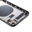 iPhone 11 Black Back Housing with SIM Tray & Camera Lens - 4