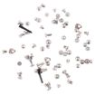 iPhone 11 Black Complete Set Screws and Bolts - 1
