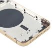 Gold Back Housing Cover with SIM Tray & Keys for iPhone 12 Pro - 5